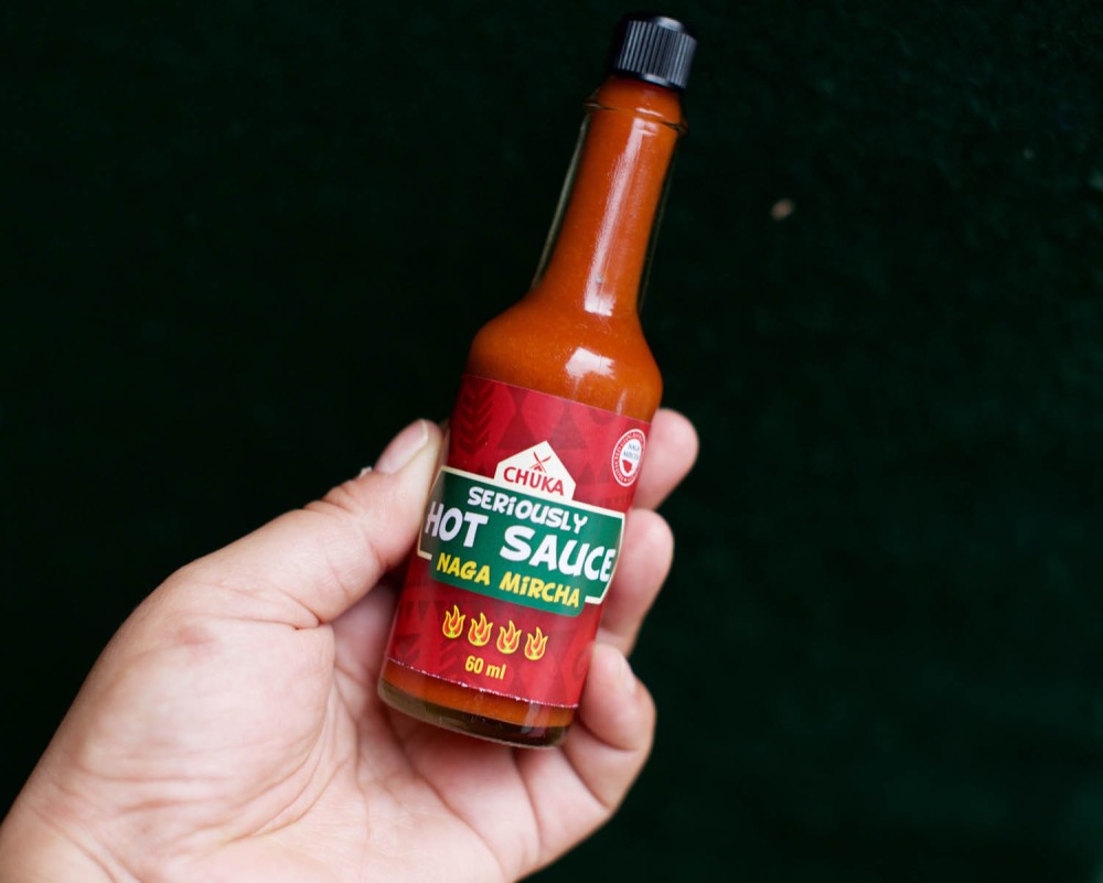 Seriously Hot Sauce Naga Mircha of Chuka Brand